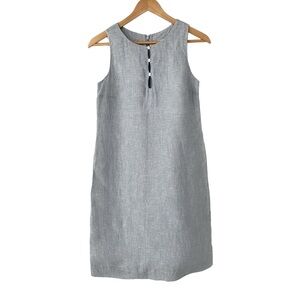 Island Company 100% Linen, Castaway Shift Dress, XS